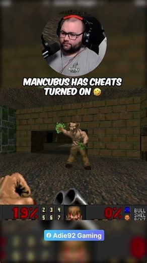 DOOM Mancubus has WALL HACKS! 😡