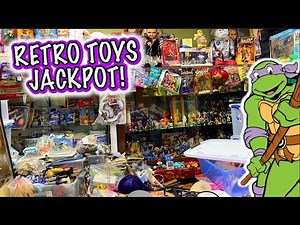 80s/90s Retro Toy Heaven @ this Flea Market!