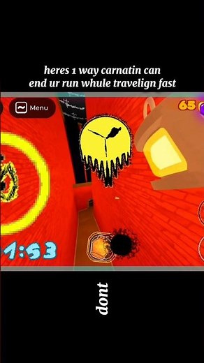 the 1 way carnation can end ur run at high speeds [roblox grace]