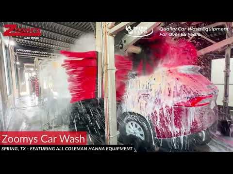 NEW INSTALLATION - ZOOMY’S CAR WASH LOCATED IN SPRING, TEXAS