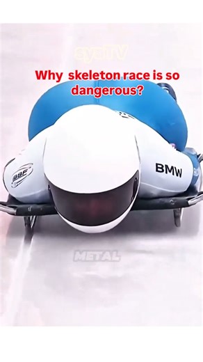 syaTV on Instagram: "Skeleton racing is widely regarded as one of the most dangerous sports on Earth. Athletes race head-first on a sled down an ice track at speeds of up to 130 km/h, just centimeters above the surface. With extreme speeds, sharp turns, and minimal protection, a single mistake can result in serious injury. Despite the risks, the sport remains part of the Winter Olympic Games, demanding precision, nerve, and total control. Follow for verified sports facts and extreme competitions