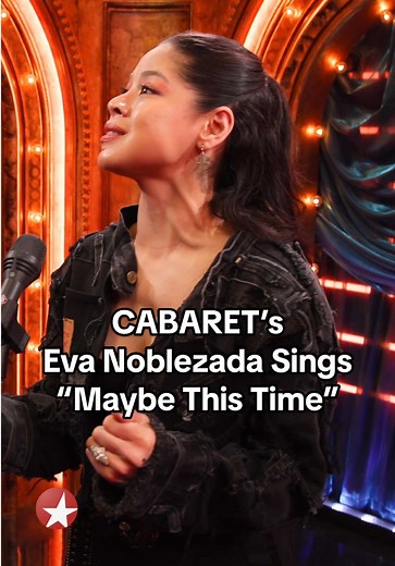 Eva Noblezada Enchants with 'Maybe This Time' in Cabaret