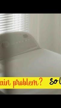 What to Do When Your Washing Machine Won't Drain? | Around the house