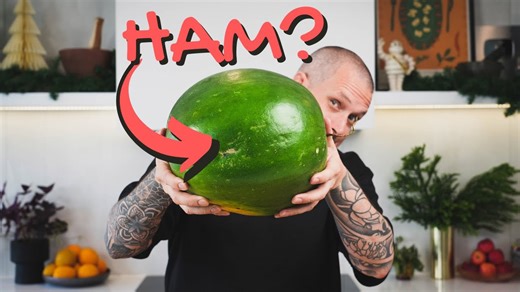 Transforming Watermelon Into Smoked "Ham"
