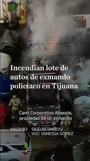 Incendian lote de autos de exmando policiaco; hallan bombas molotov y detienen a tres