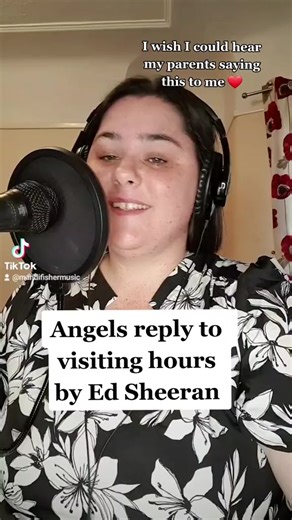 Visiting hours - Angels persepctive Re-Write. Throw back to last year when I wrote and recorded an angels re-write to Ed sheeran song visiting hours ❤️ Originally sung by Ed sheeran #cover #mandifishermusic #Edsheeran #mandifisher #visitinghours #angelsperspective #heaven | Mandi Fisher