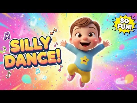 Silly Silly Dance Song for Kids 🕺🎉 | Fun Action Dance Song | Kids Songs by SK Kids Songs