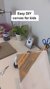 5.5K views · 16 reactions | Did you know you can make a DIY canvas to paint with your Cricut machine? Cut your design out of HTV, then heat press onto a canvas from @dollartree for a fun and affordable craft. #halloweencrafts #cricutprojects #craftsforkids #dollartreecrafts #heattransfervinyl #htvprojects | Lucky Little Penny Crafts | Facebook