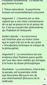 Chapitre 3: la conscience et l'inconscient. | BAC Facile