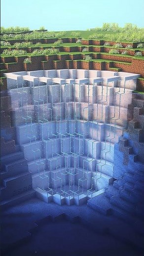 Minecraft Underwater Base 💦 Full tutorial is on my channel!