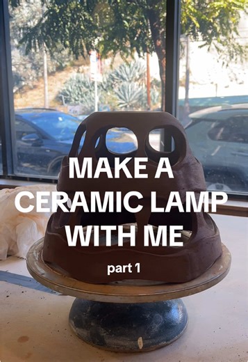 Making My First Ceramic Lamp: A Creative Journey
