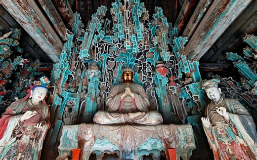 公主寺毗卢殿｜梵天帝释之尾声