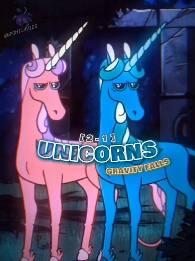 Unicorns vs Unicorns #regularshow #gravityfalls #disney #cartoonnetwork #vsedit #edit