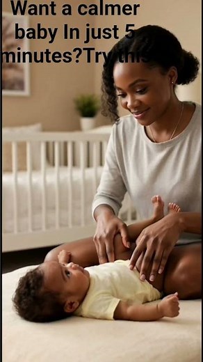 5-minutes massage that calms baby and improves sleep #baby #baby massage #newborn #massage