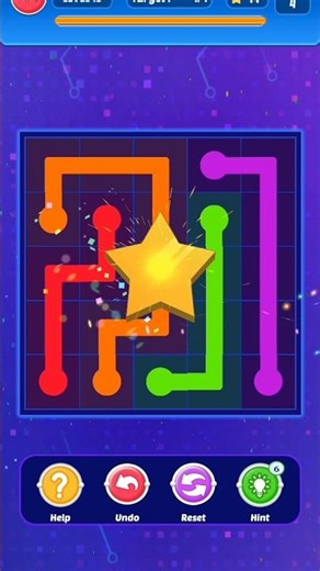 Relaxing Dot Link Gameplay for You 😴✨ #shorts