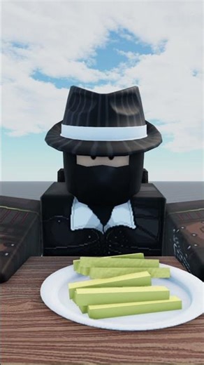 Are these the crispiest fries in the world #Fries #Roblox Animations #Roblox
