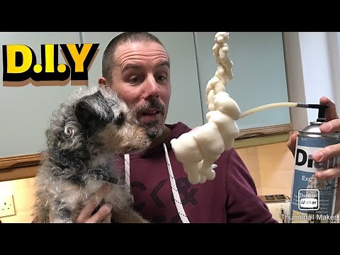 How to use Expanding Foam filler.DIY