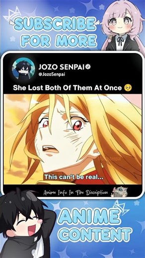 She Lost Both Of Them At Once 🥺