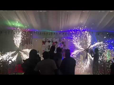 cold fountain fireworks pyro system for wedding