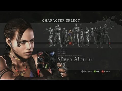 Resident Evil 5 | Melee Moves (HQ) | Sheva Alomar