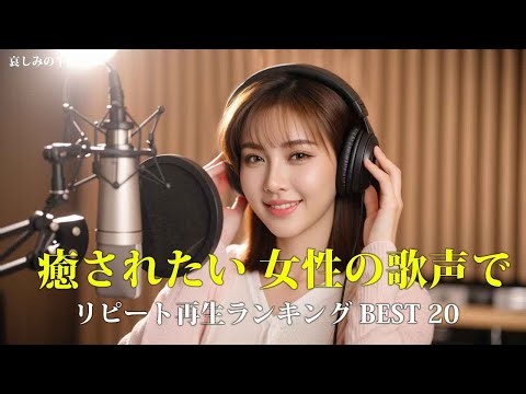 【2025年12月】 リピート再生ランキング BEST 20｜女性の歌声で癒されたい｜癒し リラックス 作業用 BGM ｜日本語🎵