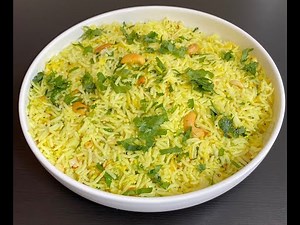 Quick and Easy Lemon Rice | Isha Recipe | Vegan Recipe