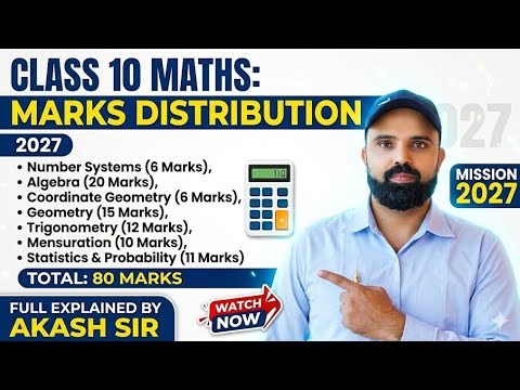 Topper's Secret: How to Target High-Weightage Chapters in Class 10 Maths? Mission 2027|