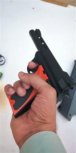 Toy Gun Reload ASMR is TOO Clean 🔥🔫 #shorts #toygun #asmr #viral