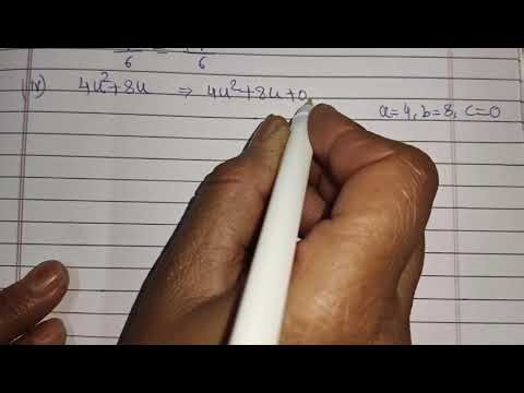 Class 10th NCERT Maths Chapter 2 exercise 2.2Q1(3,4,5,6)