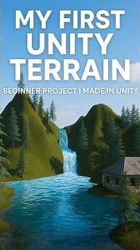 My First Unity Terrain Cinematic | Beginner Project