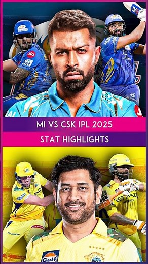 MI vs CSK IPL 2025 Stat Highlights: Mumbai Indians Beat Chennai Super Kings By 9 Wickets