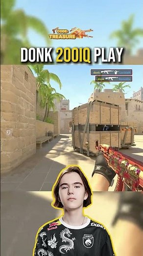DONK 200 IQ Gameplay #donk vs #donk 5000 elo #donk cs2 #donk plays donk faceit #donk stream