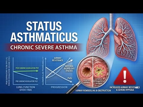 Severe asthma attack (Status Asthmaticus) Explained
