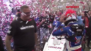 76K views · 1.6K reactions | VIDEO: Kyle Larson Racing celebrates his first career Chili Bowl Nationals victory in Tulsa. Find updates & results here: https://speed51.com/race-day-now-34th-annual-chili-bowl-nationals/ | Racing America | Facebook