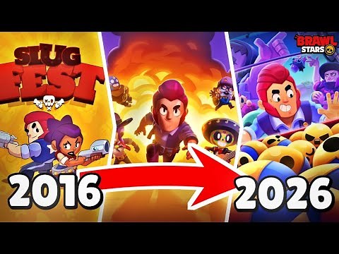 J’AI RETRACÉ L’HISTOIRE COMPLÈTE DE BRAWL STARS. (2016-2026)
