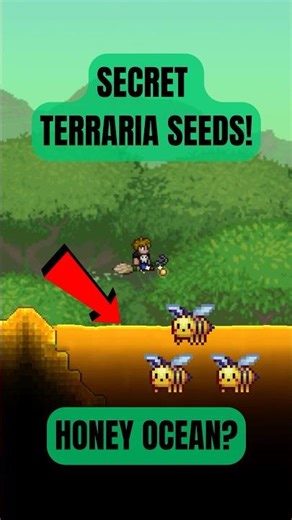 The coolest Secret terraria seeds! #terraria #shorts #gaming
