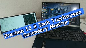Prechen 12.3 Inch Touchscreen Secondary Monitor (Perfect As CPU/GPU Monitor) Review And Tutorial