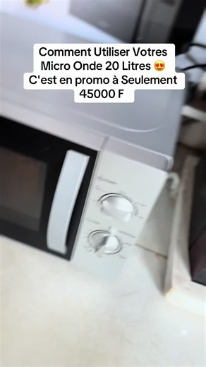 Comment utiliser votre four à micro-ondes ?