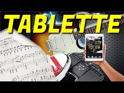 TOUT SAVOIR sur l'utilisation d'une TABLETTE pour ses PARTITIONS [TUTO GUITARE]