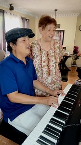 'Angel On My Shoulder' song by the Cascades. Duet with my mom Nanay Flory. #Mom #son #cover #family #familygoals #familylove #followers #duo #momandson #momandsonduo #Dad #everyonefollowers | Zandro