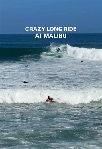 biggest south swell of the year at 1st point malibu | Malibu California