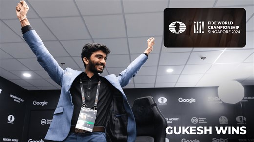 18-Year-Old Gukesh Becomes Youngest-Ever Undisputed Chess World Champion