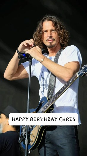 Chris Cornell 7/20/1964 - 5/18/2017 🕊️ #soundgarden #audioslave #happybirthday