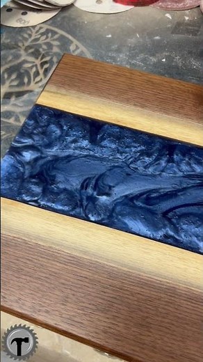 Making a resin board from start to finish #resin #crafts #tutorial