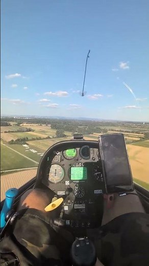 Smooth Glider Approach at Dannstadt | Amazing Cockpit View