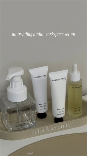 Pippa | Brow Artist & Skin Specialist on Instagram: "A little refresh of my workspace, all my essentials in one place. Makes doing treatments that little bit easier. #notrendingaudio#workspacesetup#satisfying#saintandserenity#shropshire"