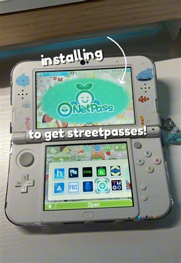 decided it was finally time i try using netpass 🌱, eventually i’ll get around to trying pretendo.. #3ds #modded3ds #netpass #streetpass #retrogaming