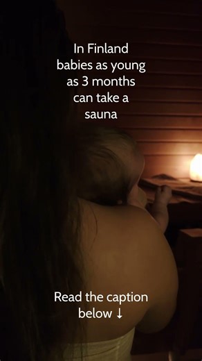 Can a baby use a sauna?