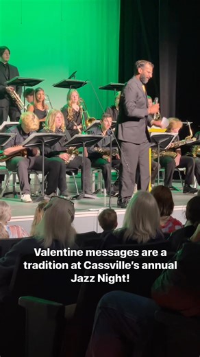 Reel sponsored by Security Bank of Southwest Missouri Valentine messages are a tradition at Cassville’s annual Jazz Night! | Cassville Democrat