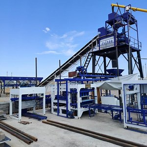 [Hot Item] Concrete Block Brick Paver Machine for Sale Automatic Cement Block Moulding Machine